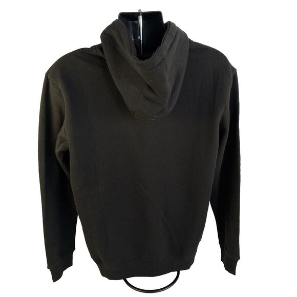 New Mens Von Dutch Hoodie Sweatshirt Size Large Black Spellout NWT Textured - Picture 7 of 7